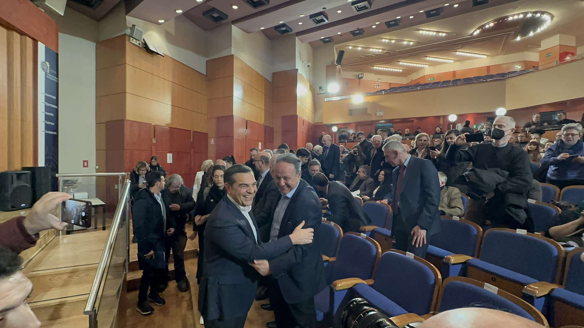 Ο Αλέξης Τσίπρας στο ΠΑΜΑΚ Ο Αλέξης Τσίπρας στο ΠΑΜΑΚ