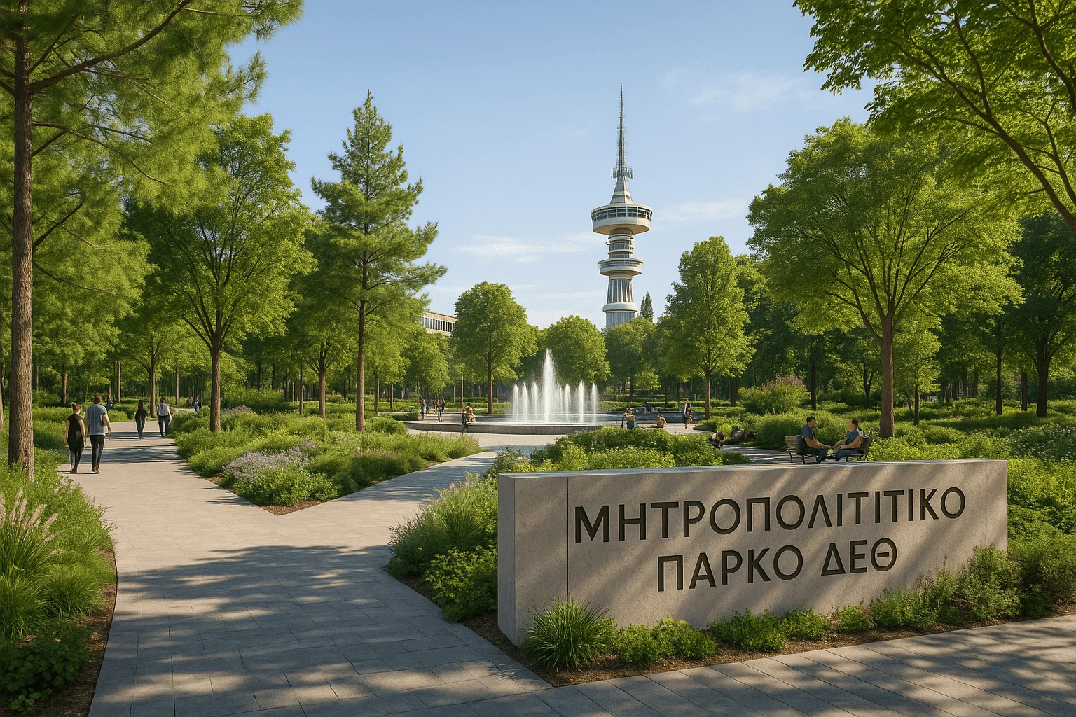 Μητροπολιτικό Πάρκο ΔΕΘ- Δημιουργία με Τεχνητή Νοημοσύνη Μητροπολιτικό Πάρκο ΔΕΘ- Δημιουργία με Τεχνητή Νοημοσύνη