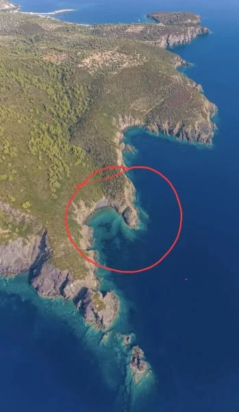Το σημείο που βρέθηκαν τα δύο αδέρφια Το σημείο που βρέθηκαν τα δύο αδέρφια