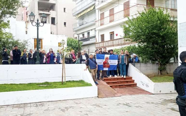 Θεσσαλονίκη: Εισβολή μελών χριστιανικών οργανώσεων σε εκδήλωση με τον εικαστικό Χρ. Κατσαδιώτη