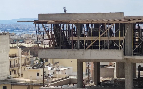ΕΛΣΤΑΤ: Μείωση 3,5% σημείωσε ο δείκτης παραγωγής στις κατασκευές το α' τρίμηνο του 2025