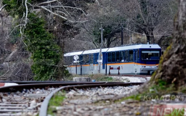 Hellenic Train: Αναστέλλονται προσωρινά τα δρομολόγια του Οδοντωτού στα Καλάβρυτα, λόγω κατολισθήσεων