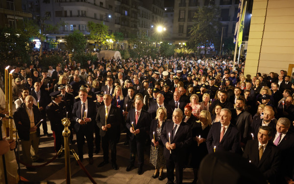 Θεσσαλονίκη: Με λαμπρότητα και κατάνυξη γιορτάστηκε η Ανάσταση