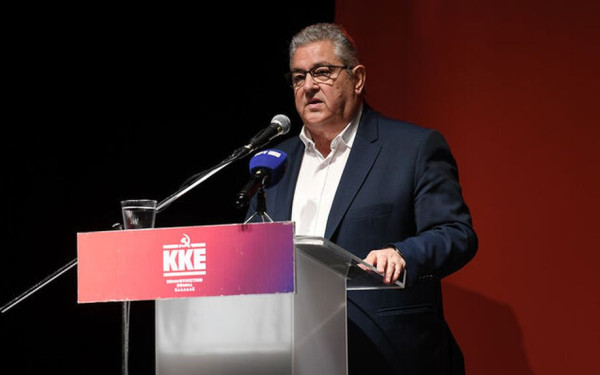 Δ. Κουτσούμπας: Όλοι τους συμφωνούν στη στροφή στην πολεμική οικονομία, στην εμπλοκή της Ελλάδας σε πολέμους για ξένα συμφέροντα
