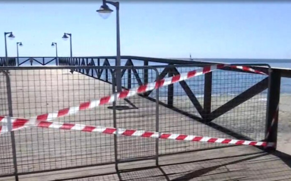Πιερία: Έκλεισε ως μη ασφαλής η προβλήτα στην παραλία Κατερίνης