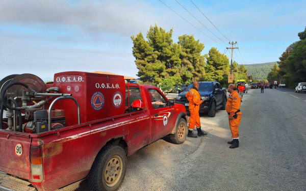 Υψηλός κίνδυνος πυρκαγιάς σήμερα σε Χαλκιδική και Άγιο Όρος (χάρτης)