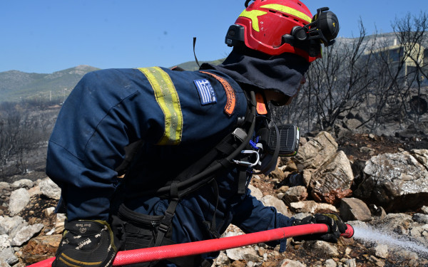 Χαλκιδική: Yπό μερικό έλεγχο τέθηκε η φωτιά κοντά στο Στρατώνι- Σε επιφυλακή η Πυροσβεστική