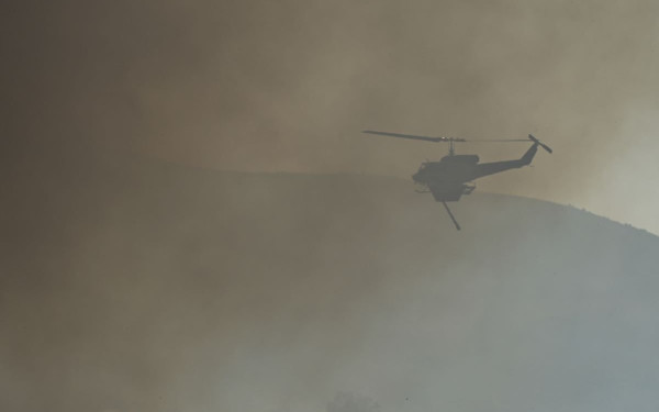 Καβάλα: Φωτιά ξέσπασε κοντά στην Κεραμωτή