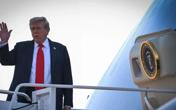 «Κάτι μπορεί να προκύψει» το μήνυμα Τραμπ μέσα από το Air Force One