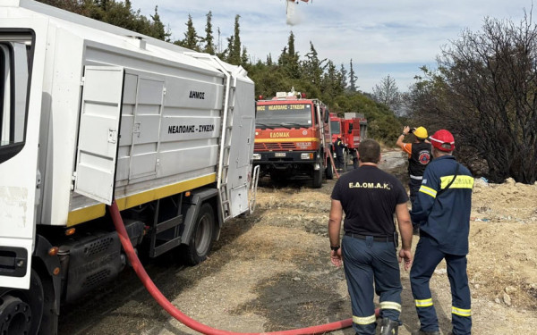Έσβησε η φωτιά στον Χορτιάτη - Καθοριστικός ο ρόλος των πυροσβεστών
