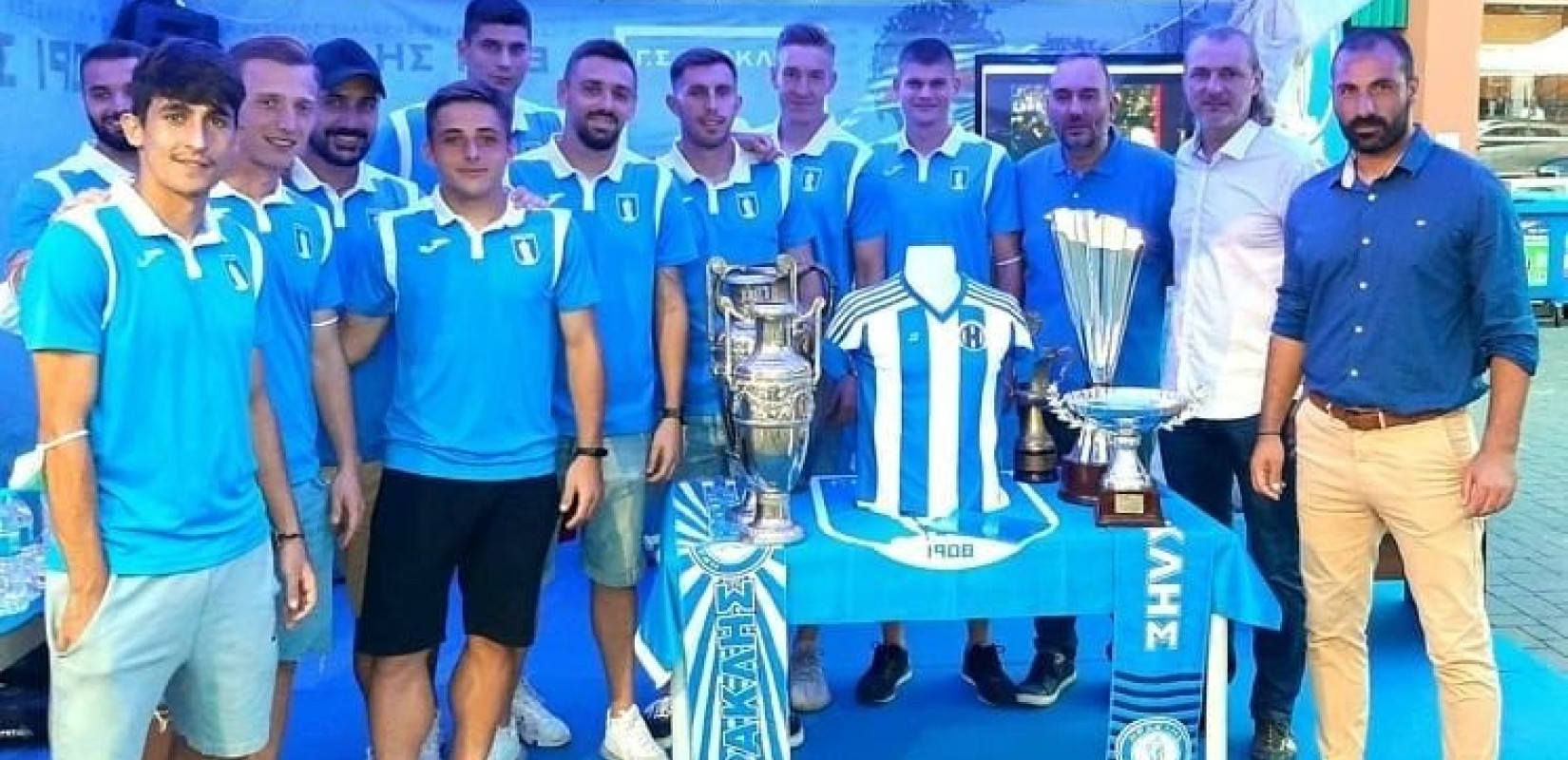 Ηρακλής: Κυανόλευκο χρώμα στην 85η ΔΕΘ