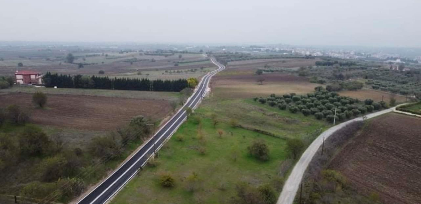 Δήμος Θερμαϊκού: Παραδόθηκε νέος αγροτικός δρόμος που εξυπηρετεί εκατοντάδες πολίτες