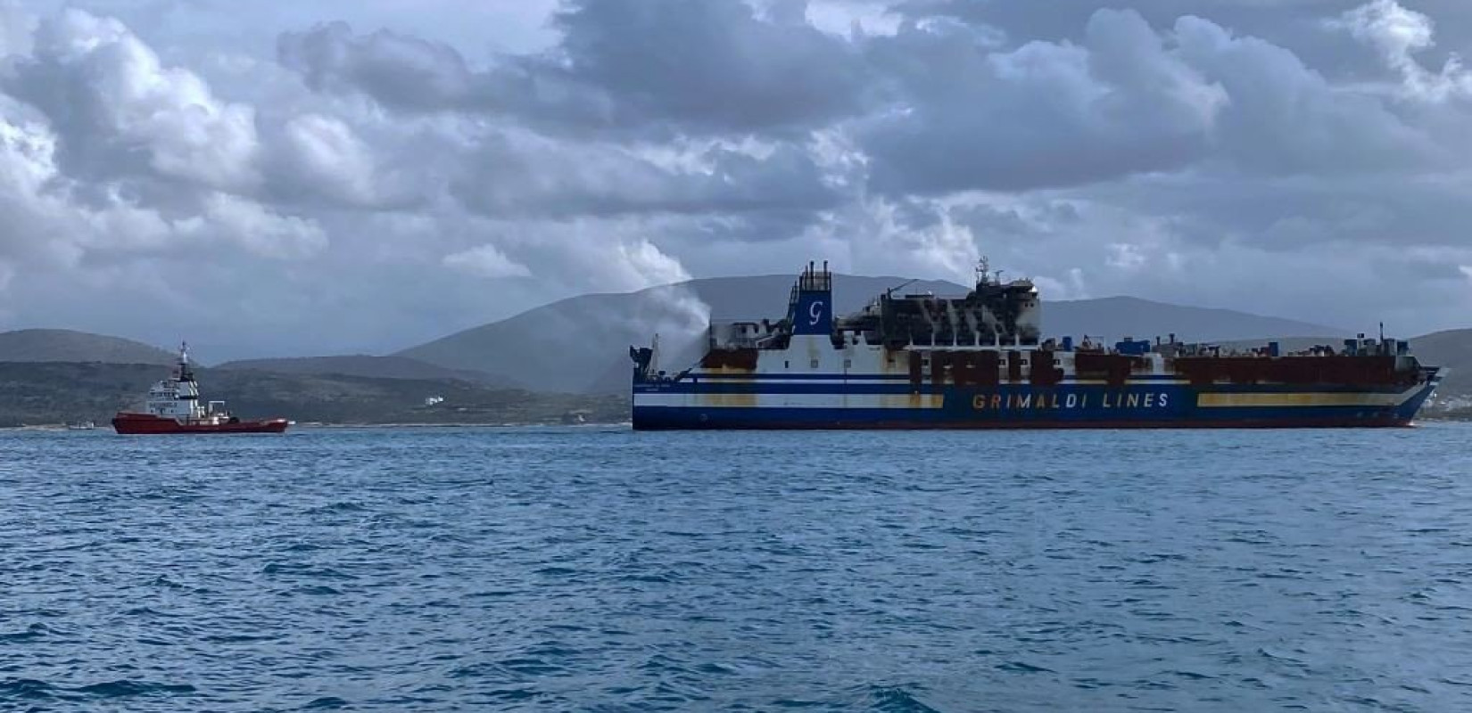 Στα νερά της Κέρκυρας το «Euroferry Olympia»