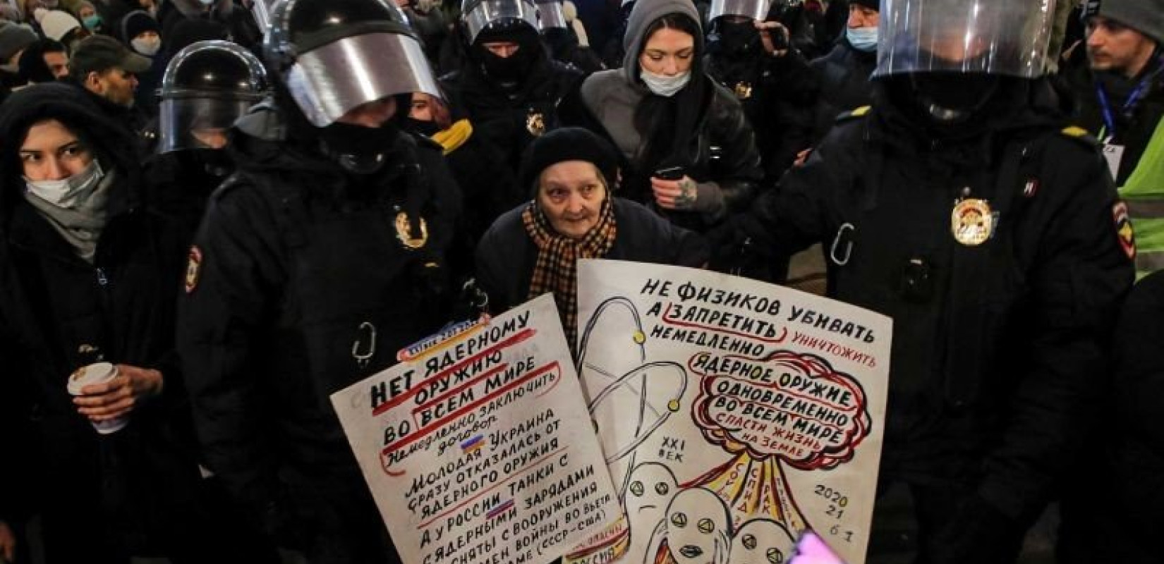 Ρωσία: Συνέλαβαν επιζήσασα της πολιορκίας του Λένινγκραντ γιατί διαδήλωνε κατά του πολέμου στην Ουκρανία (βίντεο-φωτ.)
