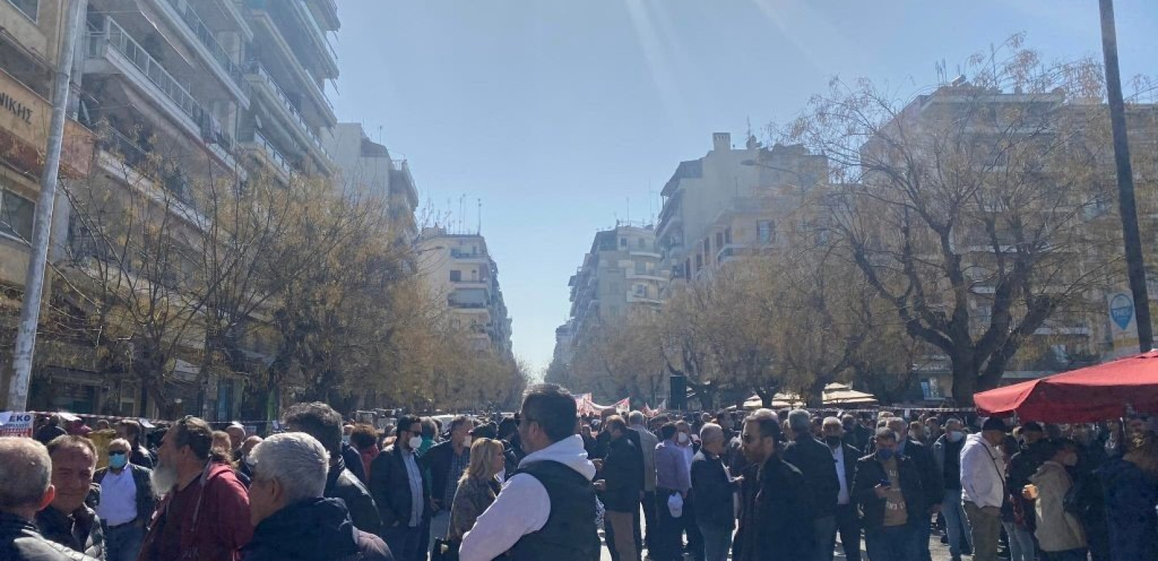 ΑΔΕΔΥ: Συλλαλητήριο, με αφορμή τα εγκαίνια της 88ης ΔΕΘ