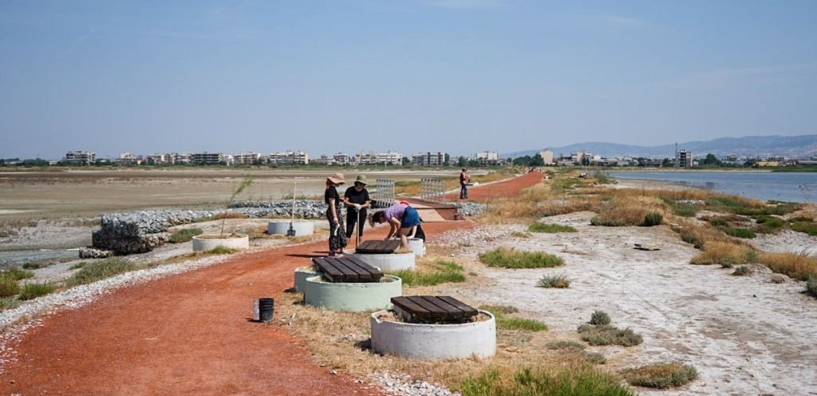 Αλλάζει όψη ο «Κόκκινος Δρόμος» στο Καλοχώρι (φωτ.)