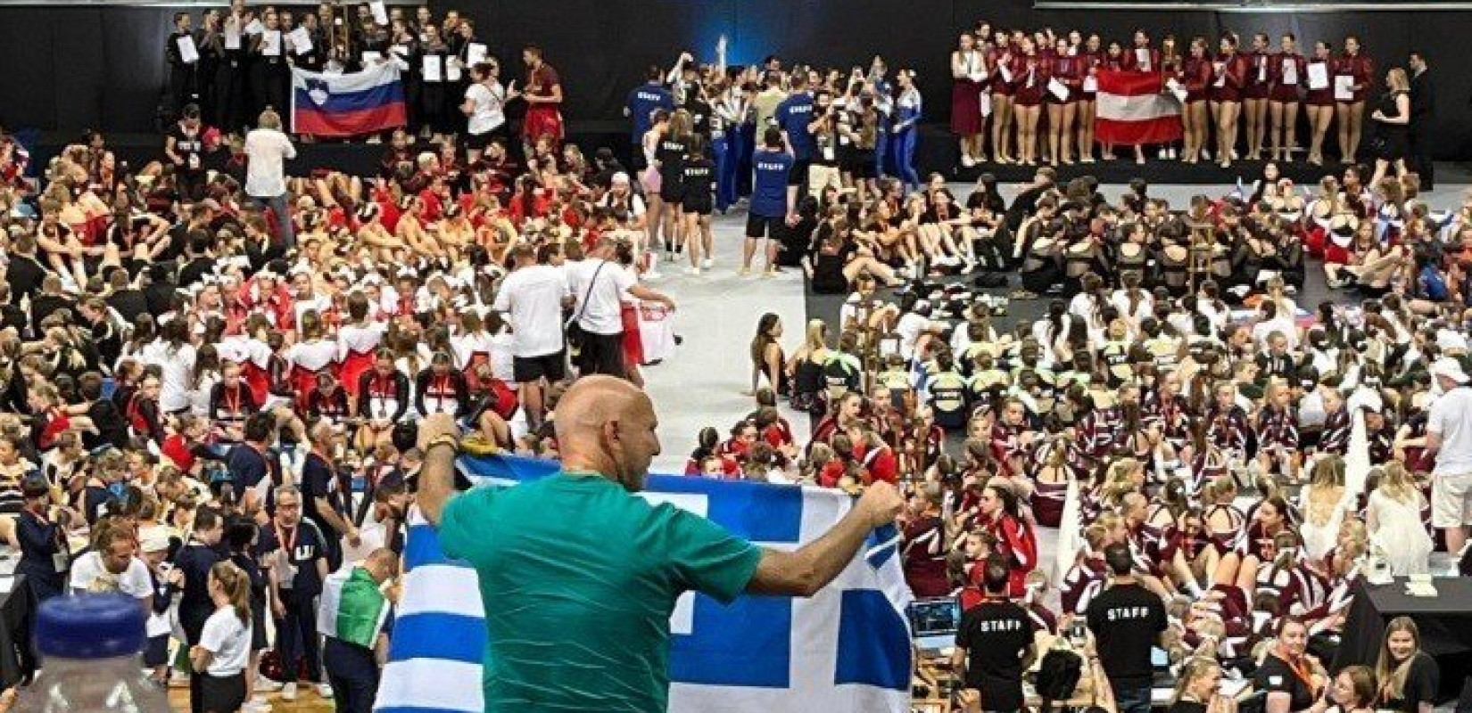 Πρωταθλήτρια Ευρώπης η Ελλάδα στο cheerleading, με δάκρυα στα μάτια για την κόρη του ο Νίκος Γκάλης (βίντεο)