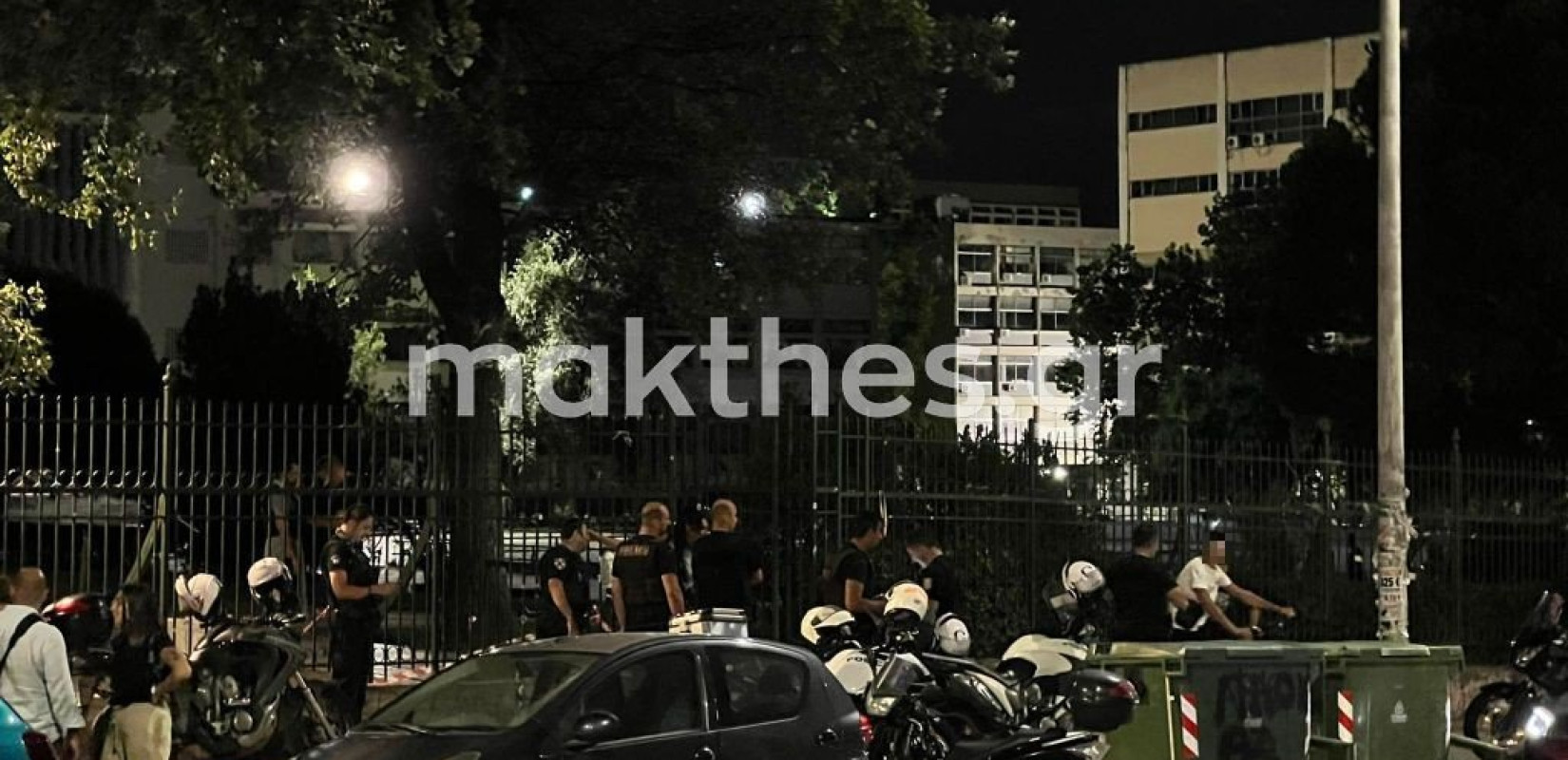 Συμπλοκή με πυροβολισμούς στο ΑΠΘ - Τραυματίστηκε ένας 23χρονος (βίντεο & φωτ.)