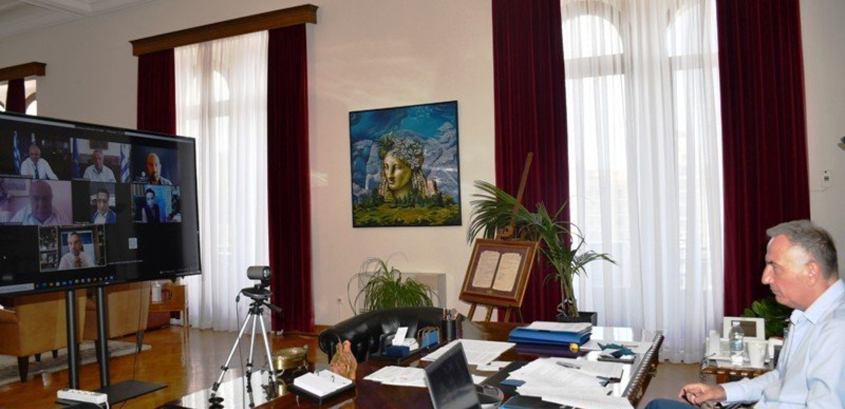 Καλαφάτης για το νέο γήπεδο του Άρη: «Προχωράμε για να θωρακίσουμε θεσμικά το πρότζεκτ»