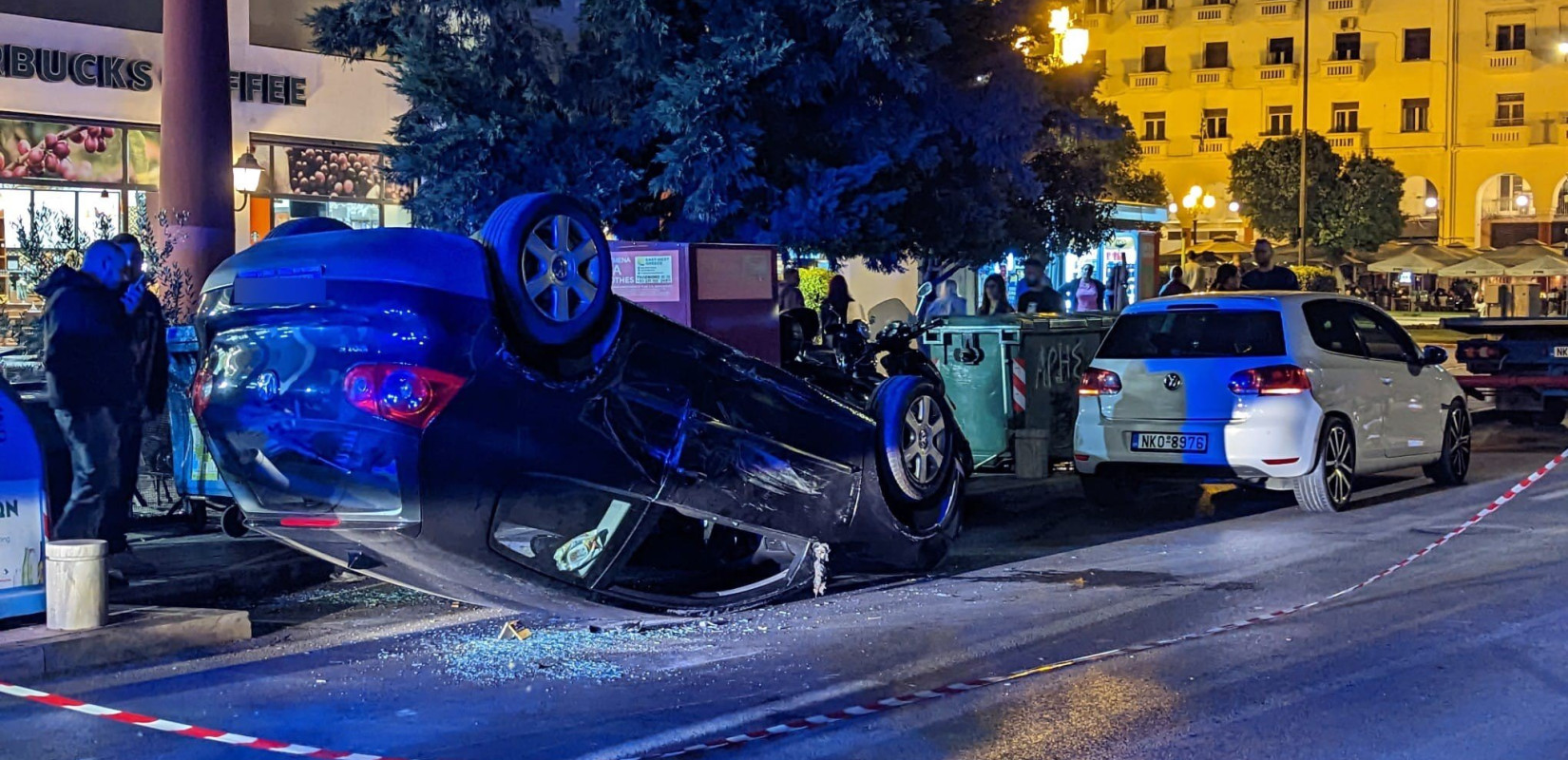 Θεσσαλονίκη: Καραμπόλα με τραυματίες στη Λεωφόρο Νίκης! (φωτ.)