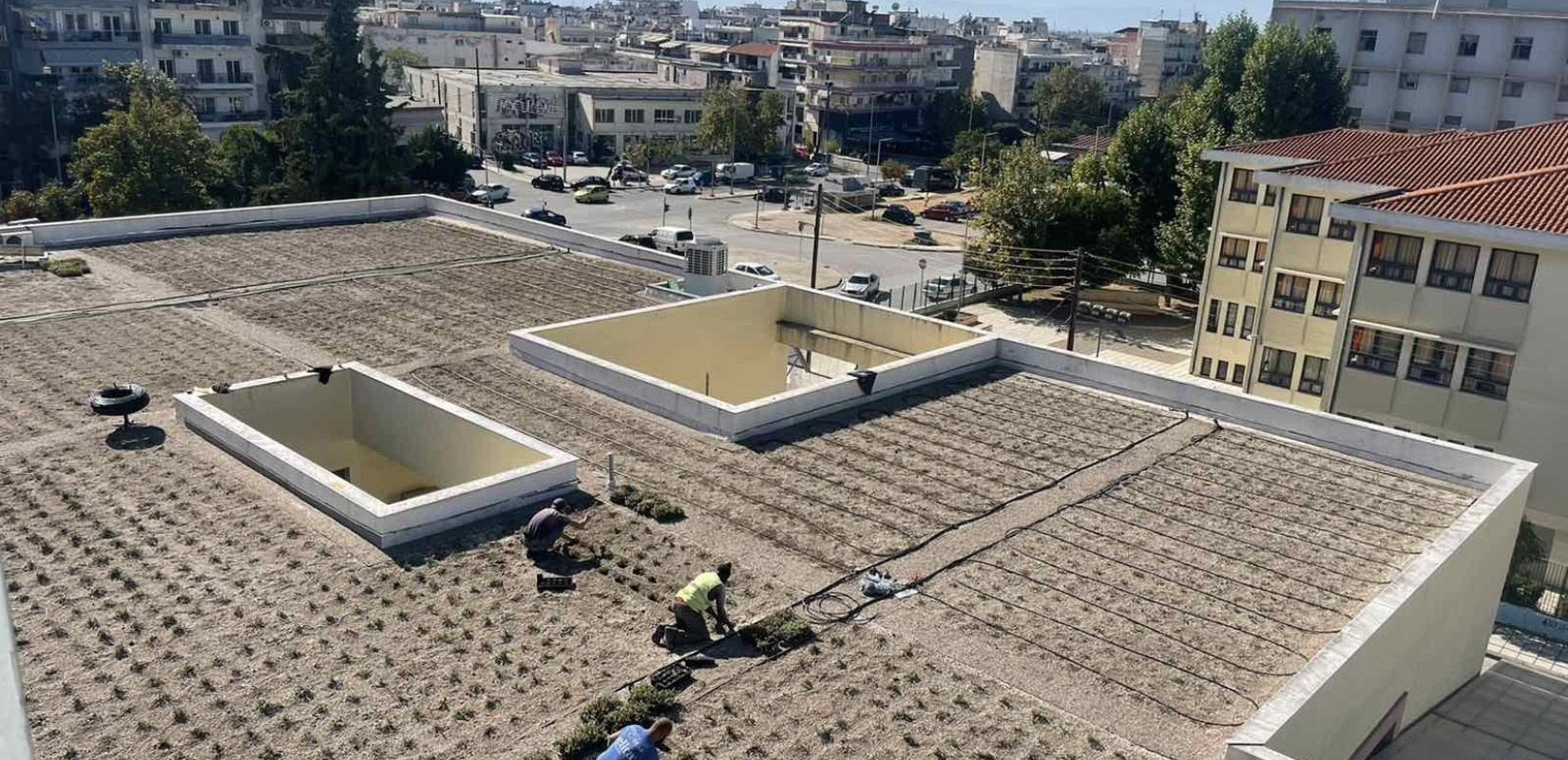 Θεσσαλονίκη: Μέχρι τέλος του χρόνου η ανάπλαση στο ΕΠΑΛ Σταυρούπολης (φωτ.)