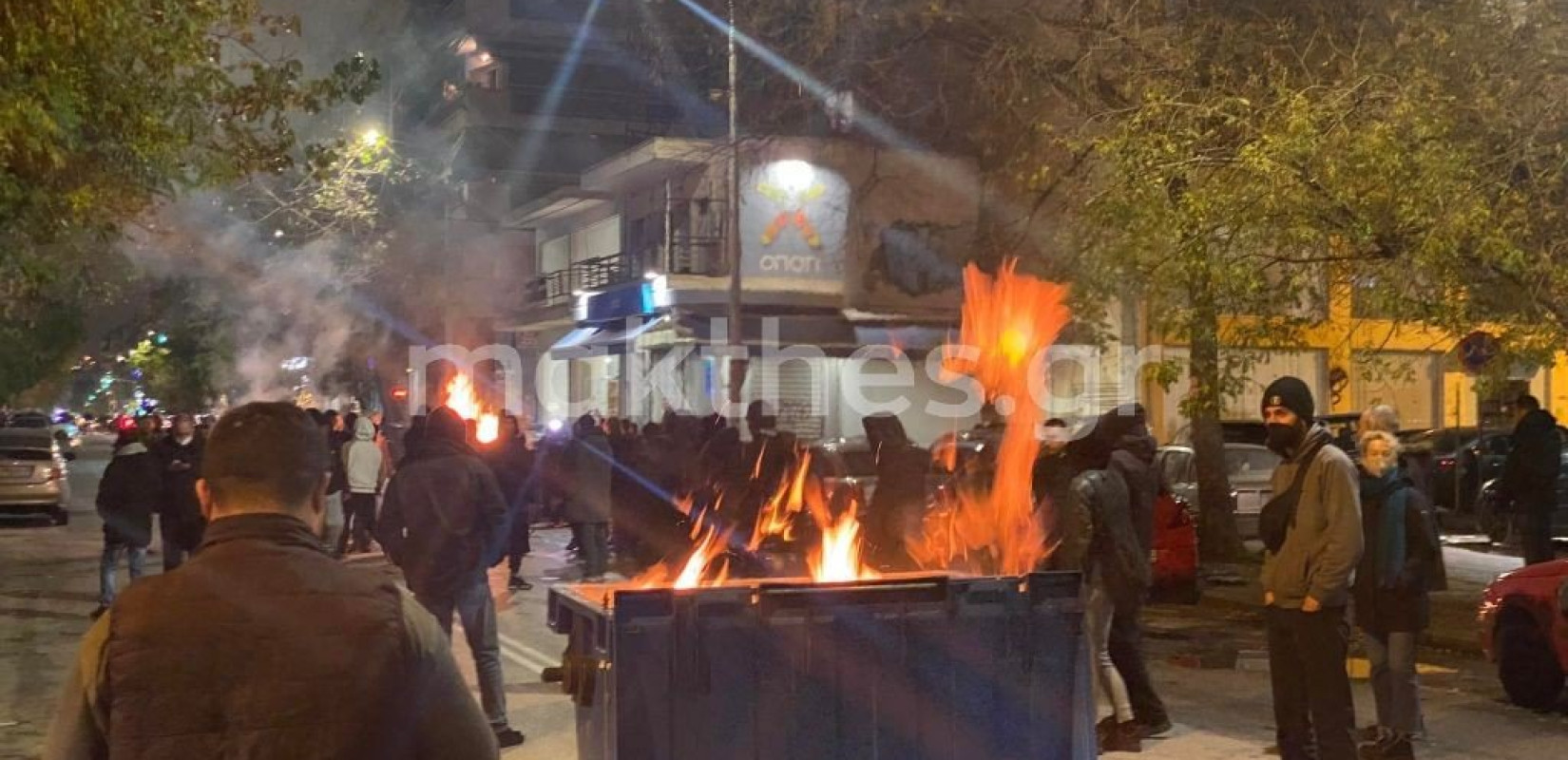 Ένταση στον καταυλισμό των Ρομά στο Χαλάνδρι