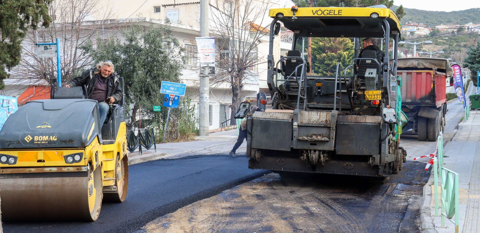 Δ. Κορδελιού - Ευόσμου: Εργασίες ασφαλτόστρωσης πέντε ημέρες στην Καραολή και Δημητρίου