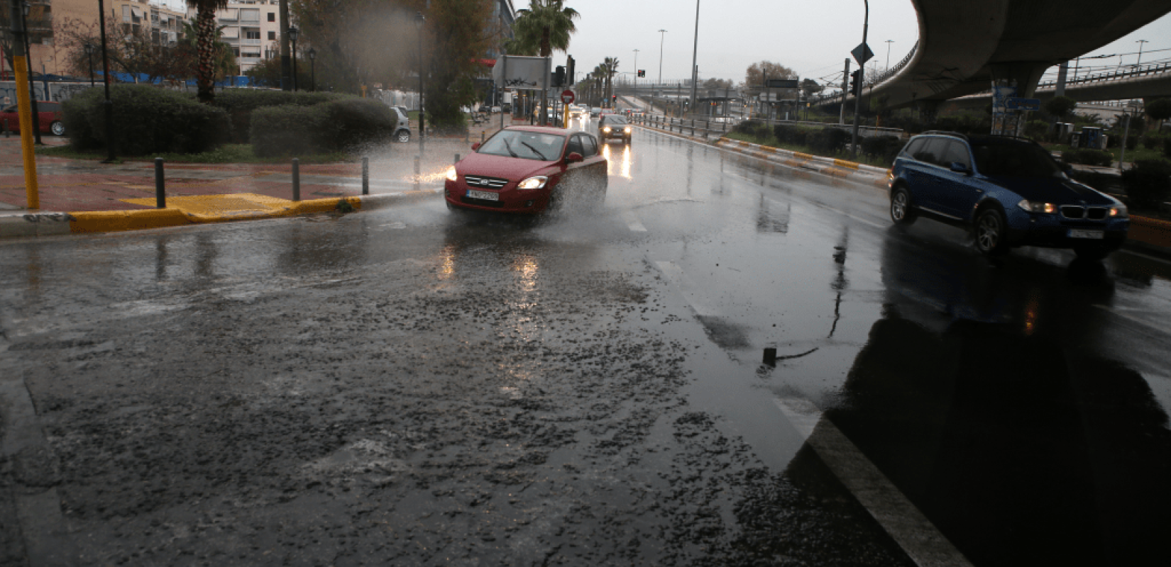 Διακοπές κυκλοφορίας σε λεωφόρους της Αττικής (βίντεο)