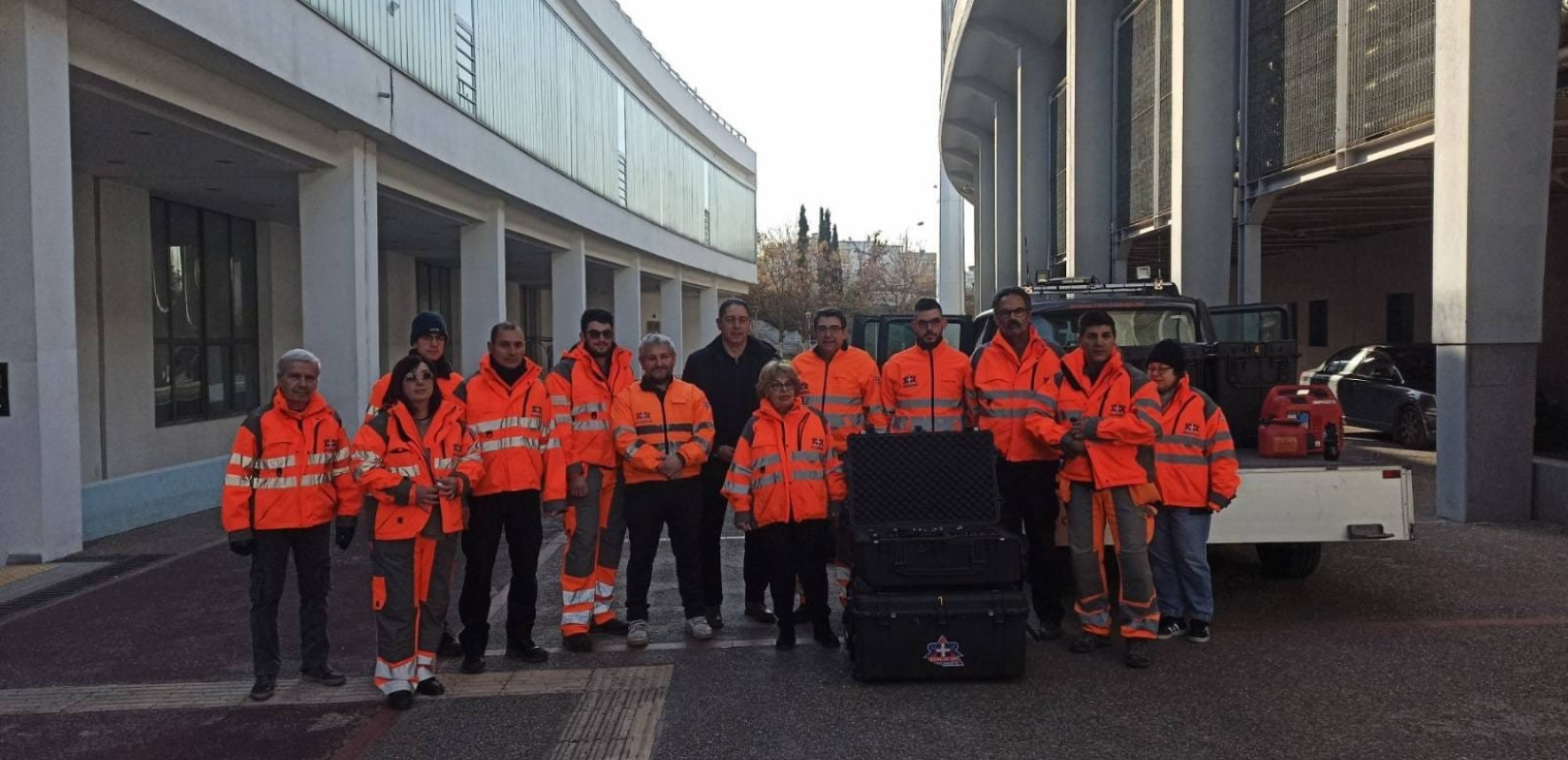 Θεσσαλονίκη: Αναχώρησαν για την Τουρκία οι Έλληνες διασώστες (φωτ.)