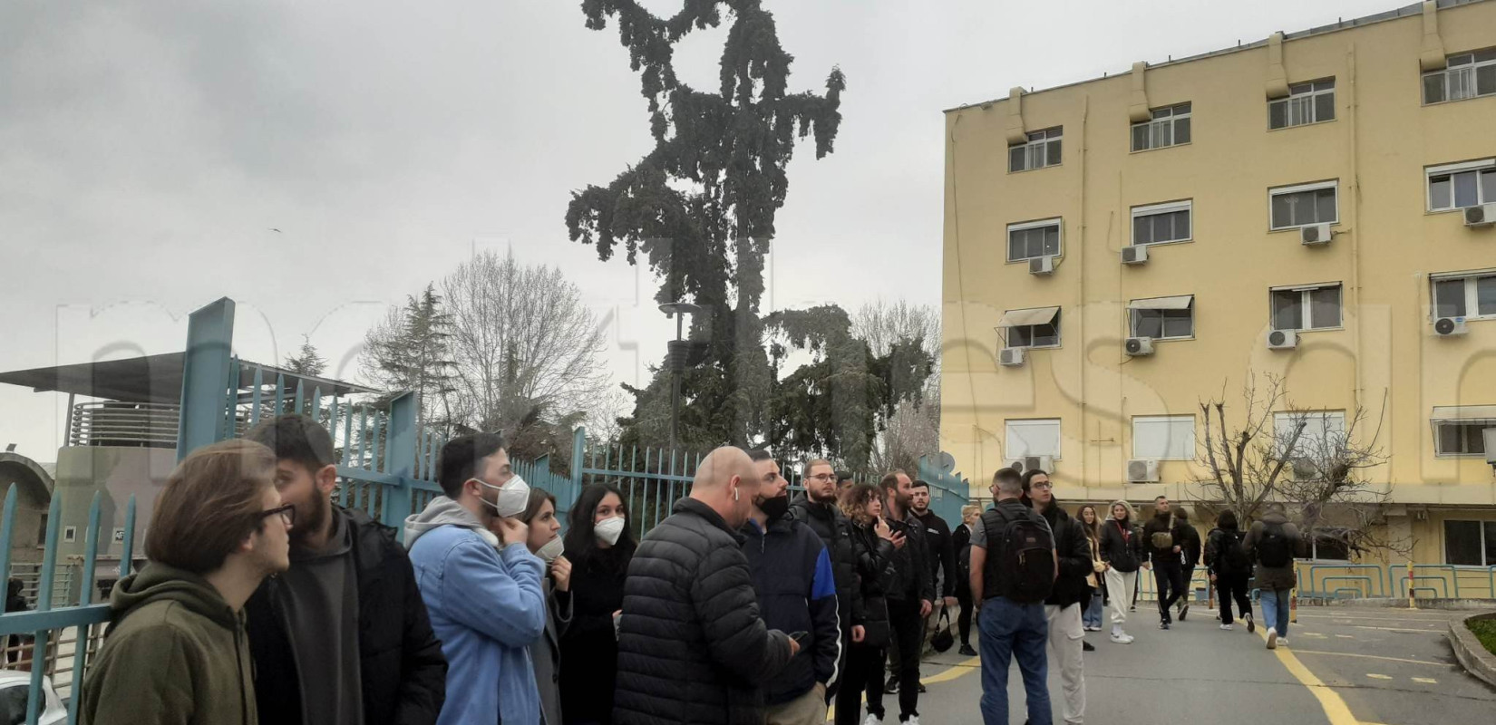 Θεσσαλονίκη: «Αλυσίδα» αλληλεγγύης για τους τραυματίες των Τεμπών - Κοσμοσυρροή στο ΑΧΕΠΑ (φωτ.)