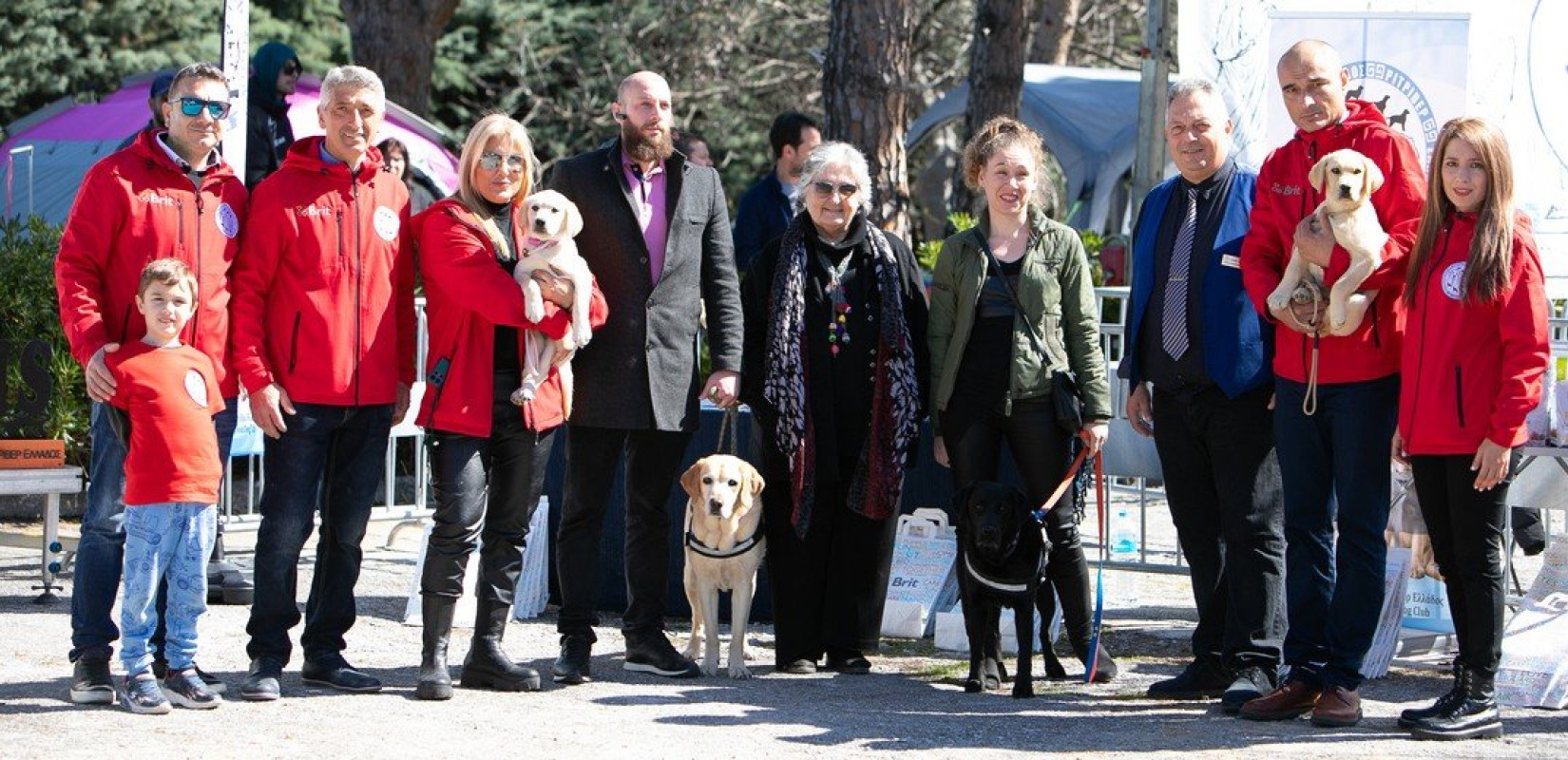 Ο θεσμός των σκύλων-οδηγών στο επίκεντρο μίας ξεχωριστής εκδήλωσης στους πρόποδες του Ολύμπου