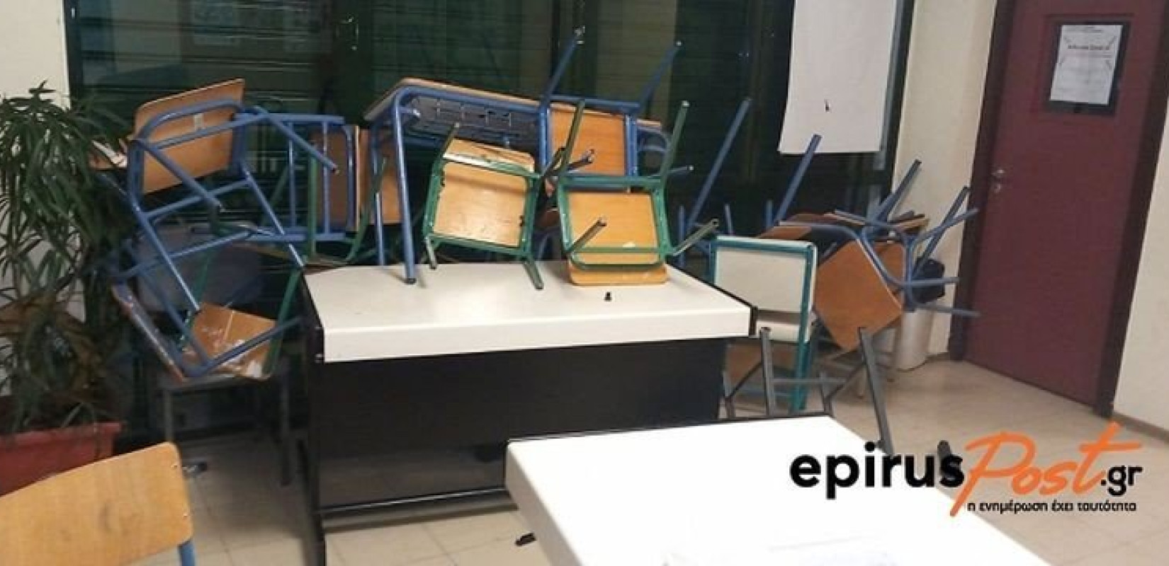 Ιωάννινα: Συνελήφθησαν επ’ αυτοφώρω εννέα ανήλικοι για βανδαλισμούς σε σχολείο (φωτ.)