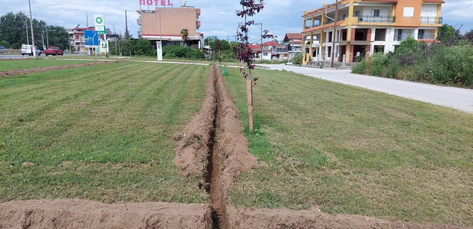 Νέο υπόγειο σύστημα άρδευσης στον Δήμο Χαλκηδόνας