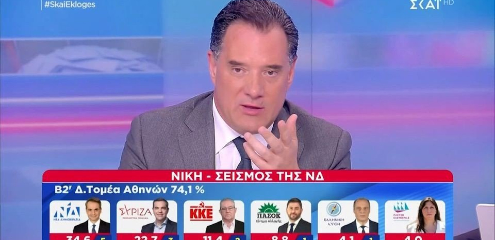 Άδωνις Γεωργιάδης: «Στόχος είναι οι 180 βουλευτές για να αλλάξουμε το Σύνταγμα» (βίντεο)