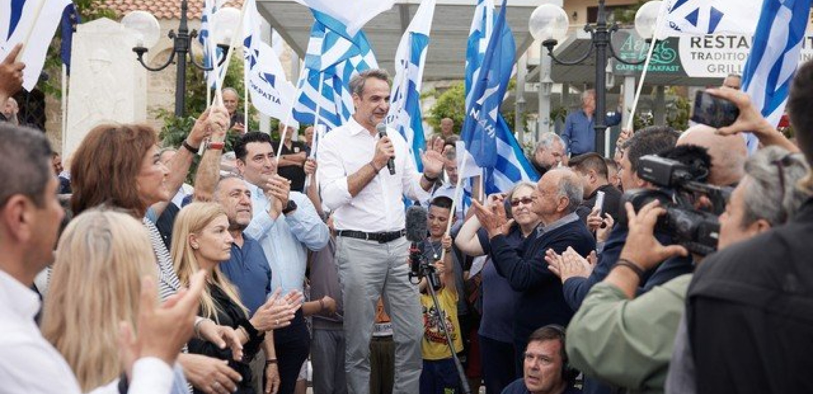  Σε διπλό ταμπλό στη δεύτερη κάλπη ο Κυριάκος Μητσοτάκης