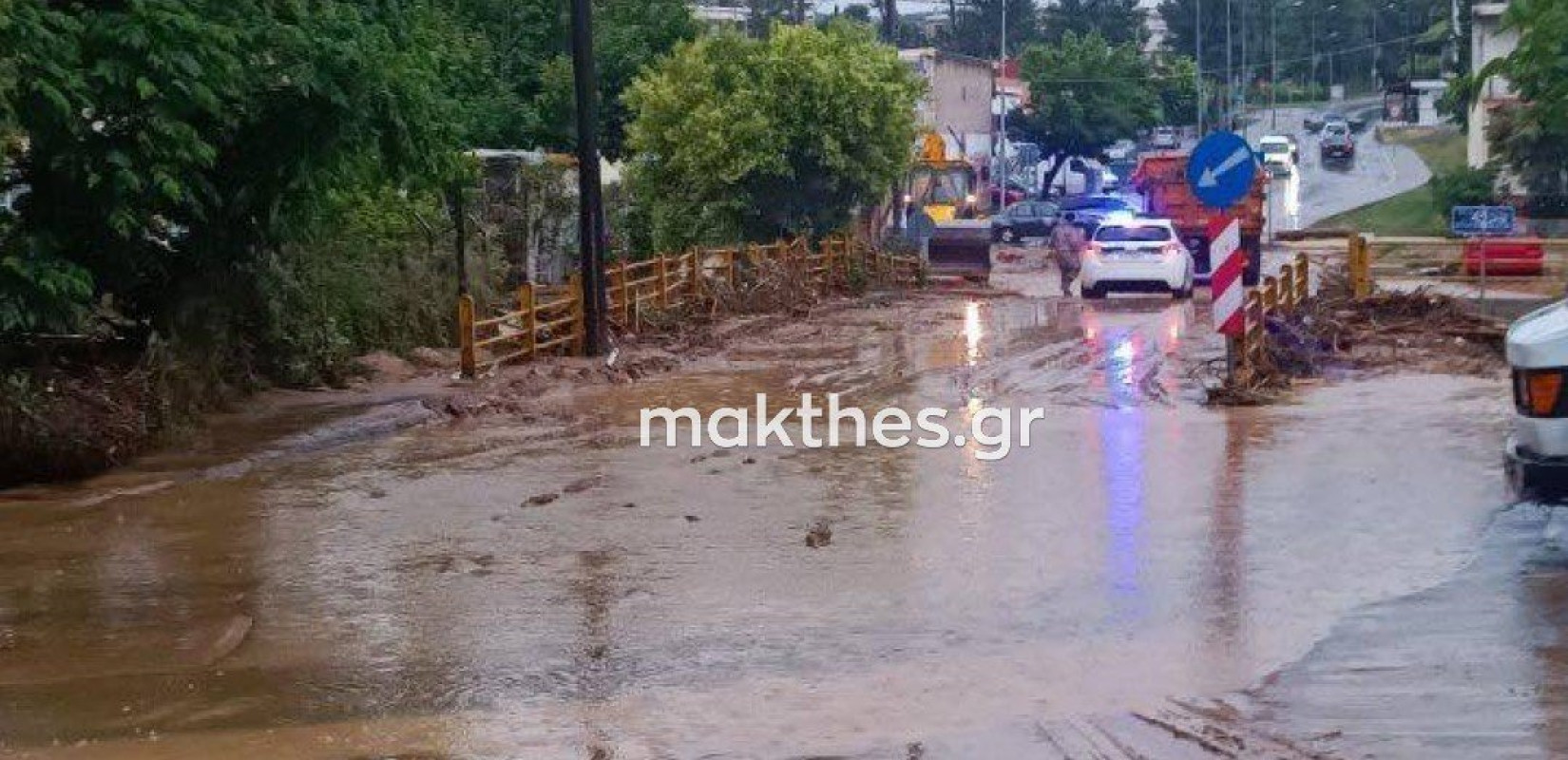 Δήμος Π. Μελά: Βίντεο και φωτογραφίες από την υπερχείλιση του ρέματος