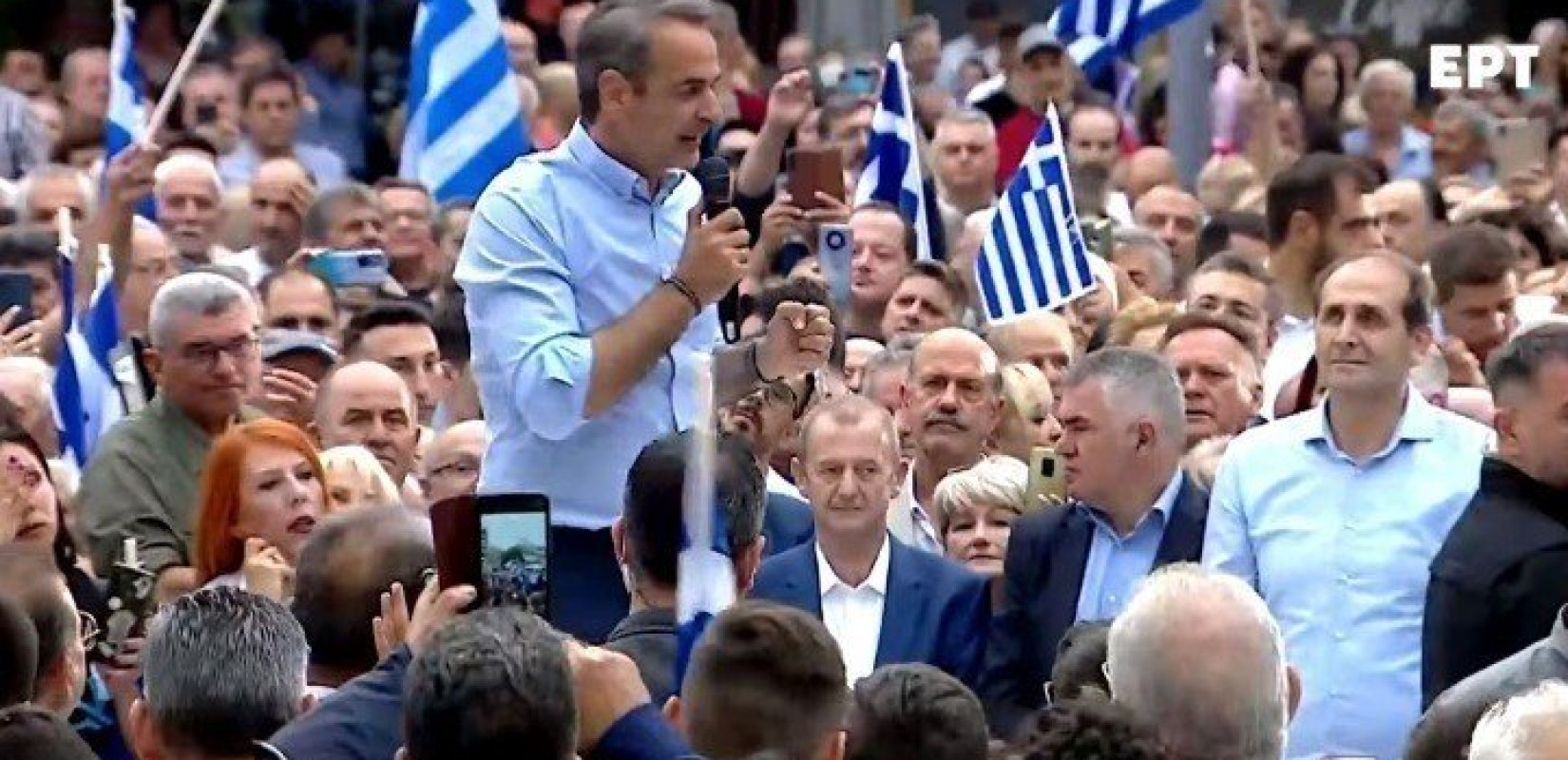 Μητσοτάκης από τα Γιάννενα: Αυτοδυναμία για να αλλάξουμε την πατρίδα (βίντεο)