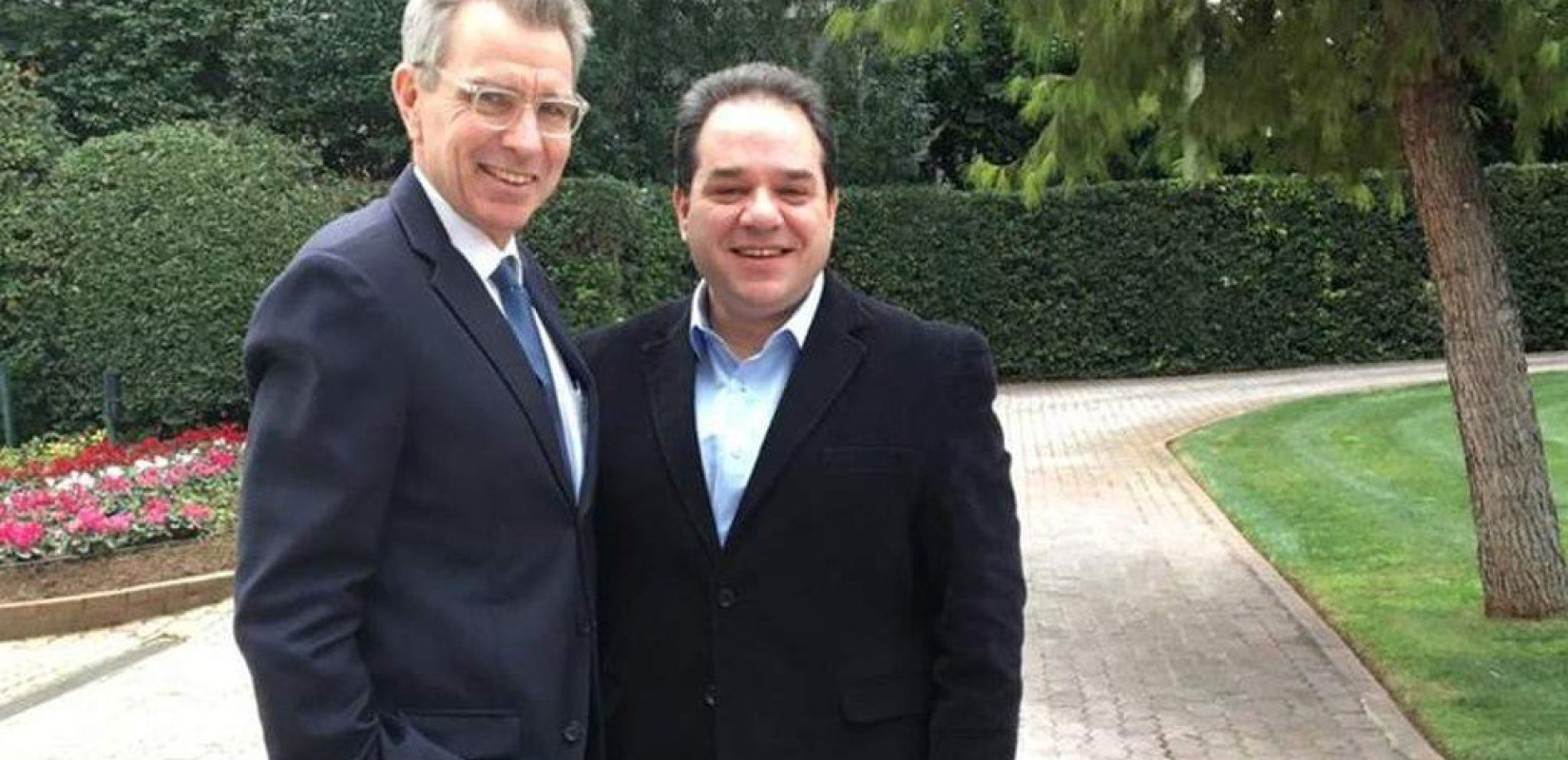 Με τον πολιτικό διοικητή του Αγίου Όρους συναντήθηκε ο πρέσβης των ΗΠΑ στην Ελλάδα