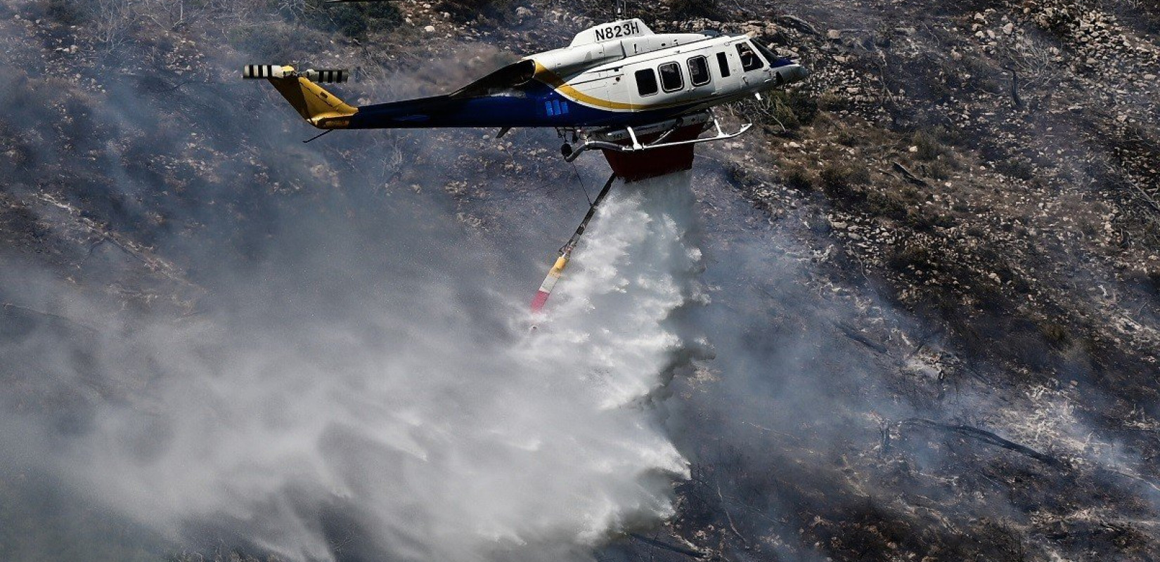 Υπό μερικό έλεγχο η φωτιά στον Ασκό Λαγκαδά