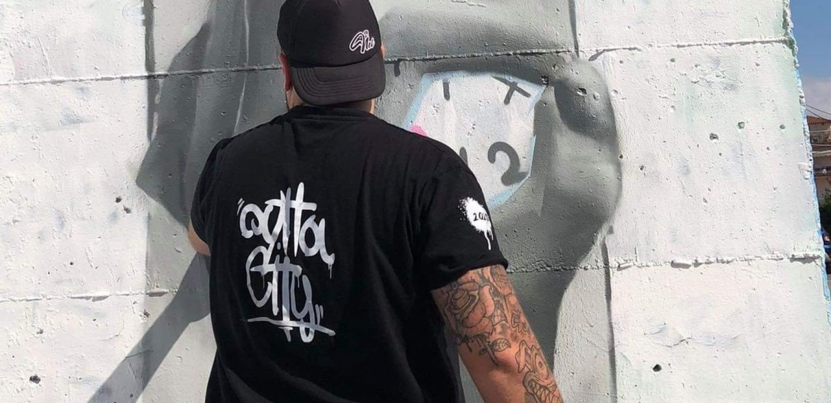 Χαλκιδική: Χρώμα και δημιουργία στο «Outta City Graffiti Fest 2023», στα Νέα Μουδανιά (φωτ.)