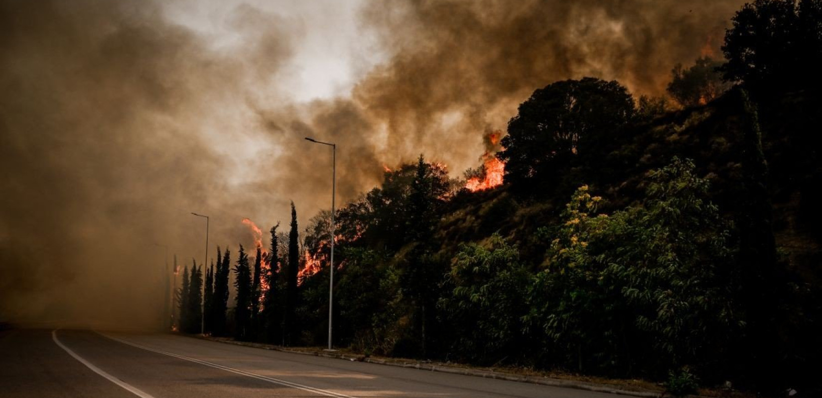 Σε ποιες περιοχές είναι πολύ υψηλός ο κίνδυνος πυρκαγιάς σήμερα - Σε ποια θέση είναι Θεσσαλονίκη Χαλκιδική