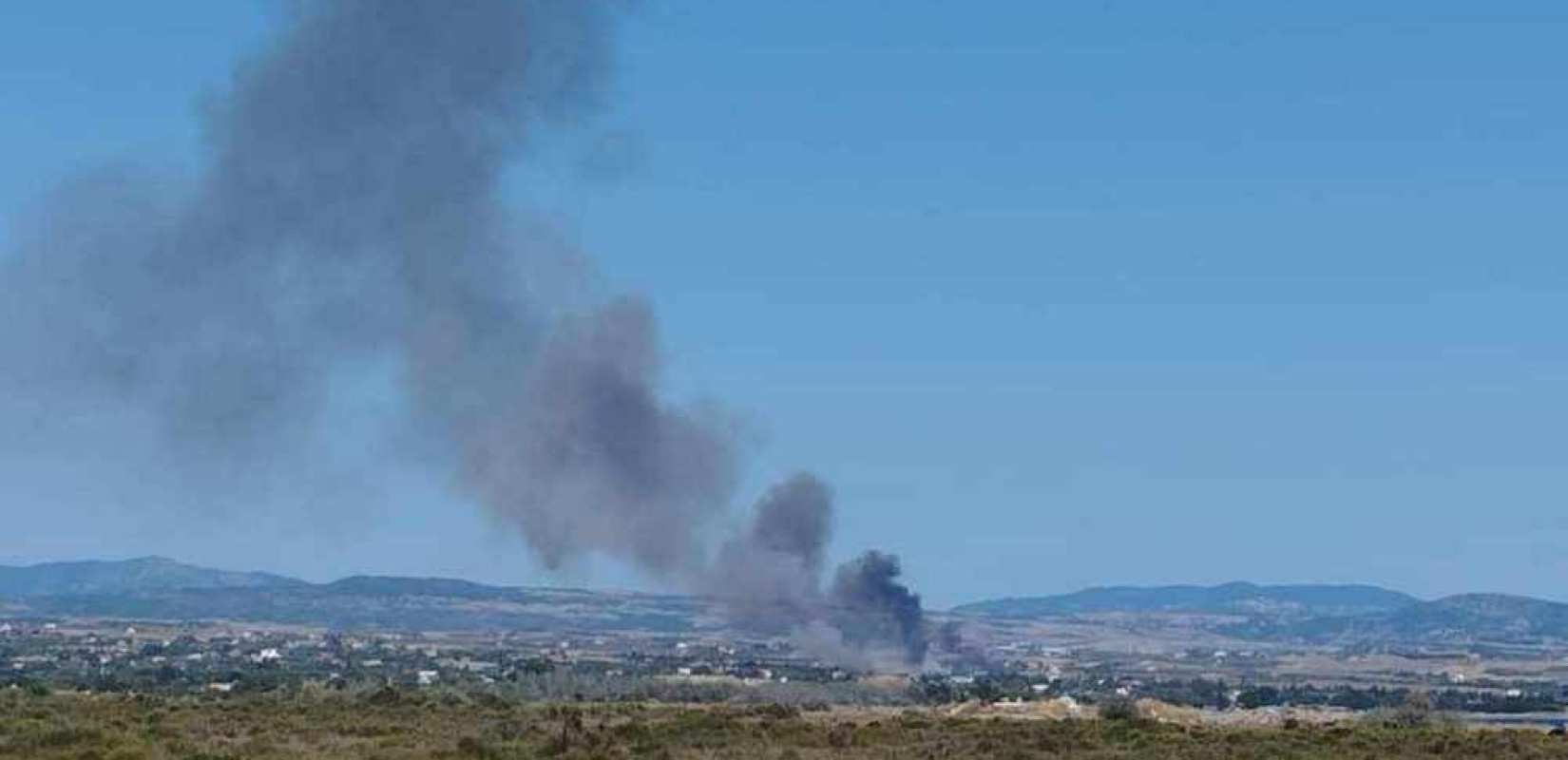 Θεσσαλονίκη: Κινητοποίηση για φωτιά στην Επανομή