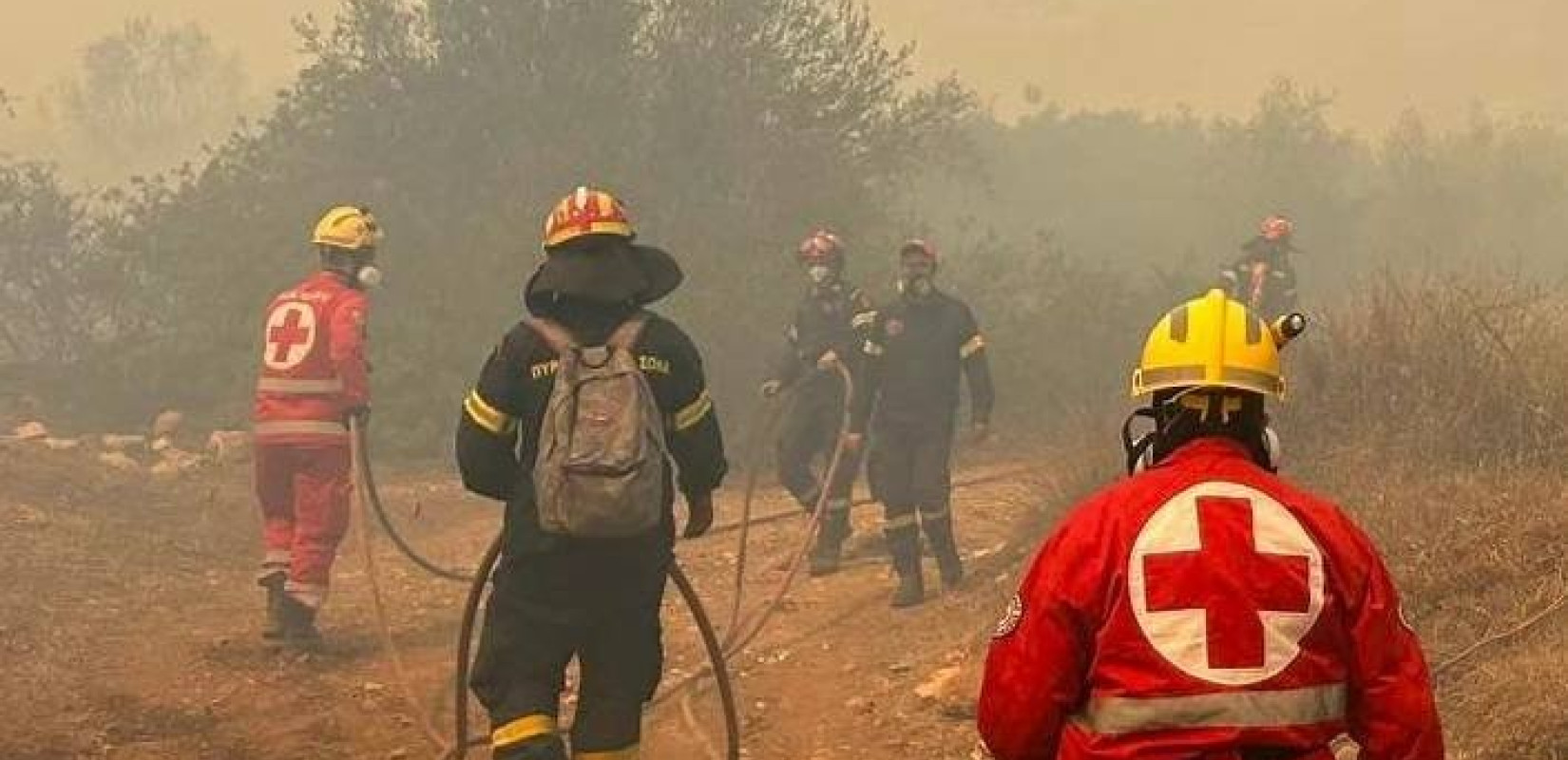 Λέσβος: Φωτιά σε δασική έκταση στην Αχλαδερή 