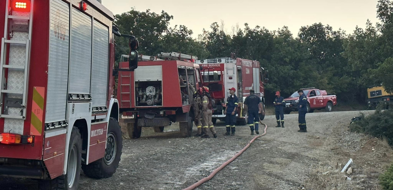 Υπό μερικό έλεγχο οι πυρκαγιές σε Αρδεία Ροδόπης, Βαμβακόφυτο Σερρών και Αγία Τριάδα Θεσσαλονίκης