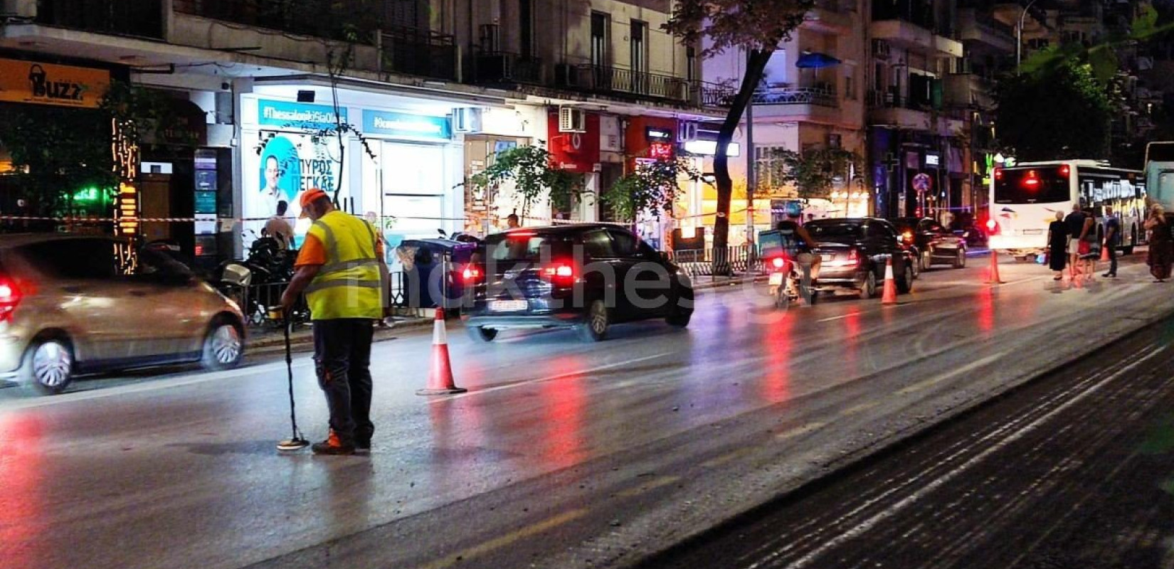 Θεσσαλονίκη: Κλείνουν λωρίδες κυκλοφορίας και σήμερα στην Τσιμισκή, λόγω εργασιών ασφαλτόστρωσης