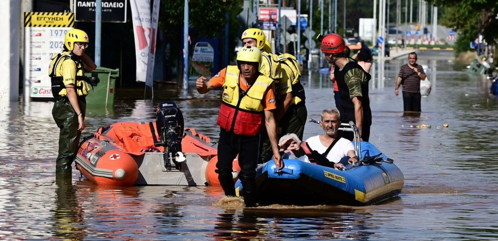 Λάρισα: Αίσιο τέλος στην επιχείρηση διάσωσης των... διασωστών