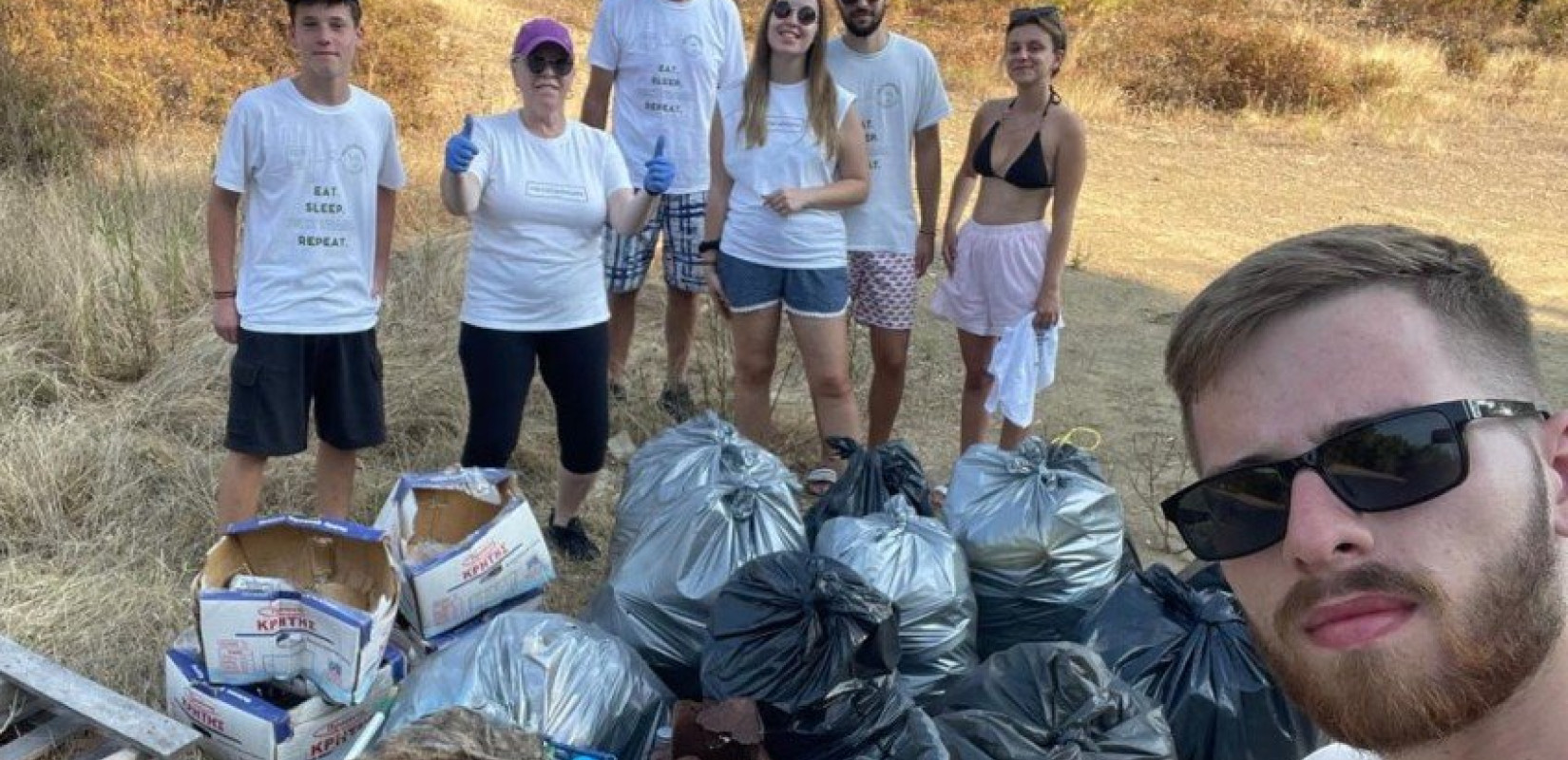 Χαλκιδική: Καθάρισαν στο Νέο Μαρμαρά οι Cleaningans