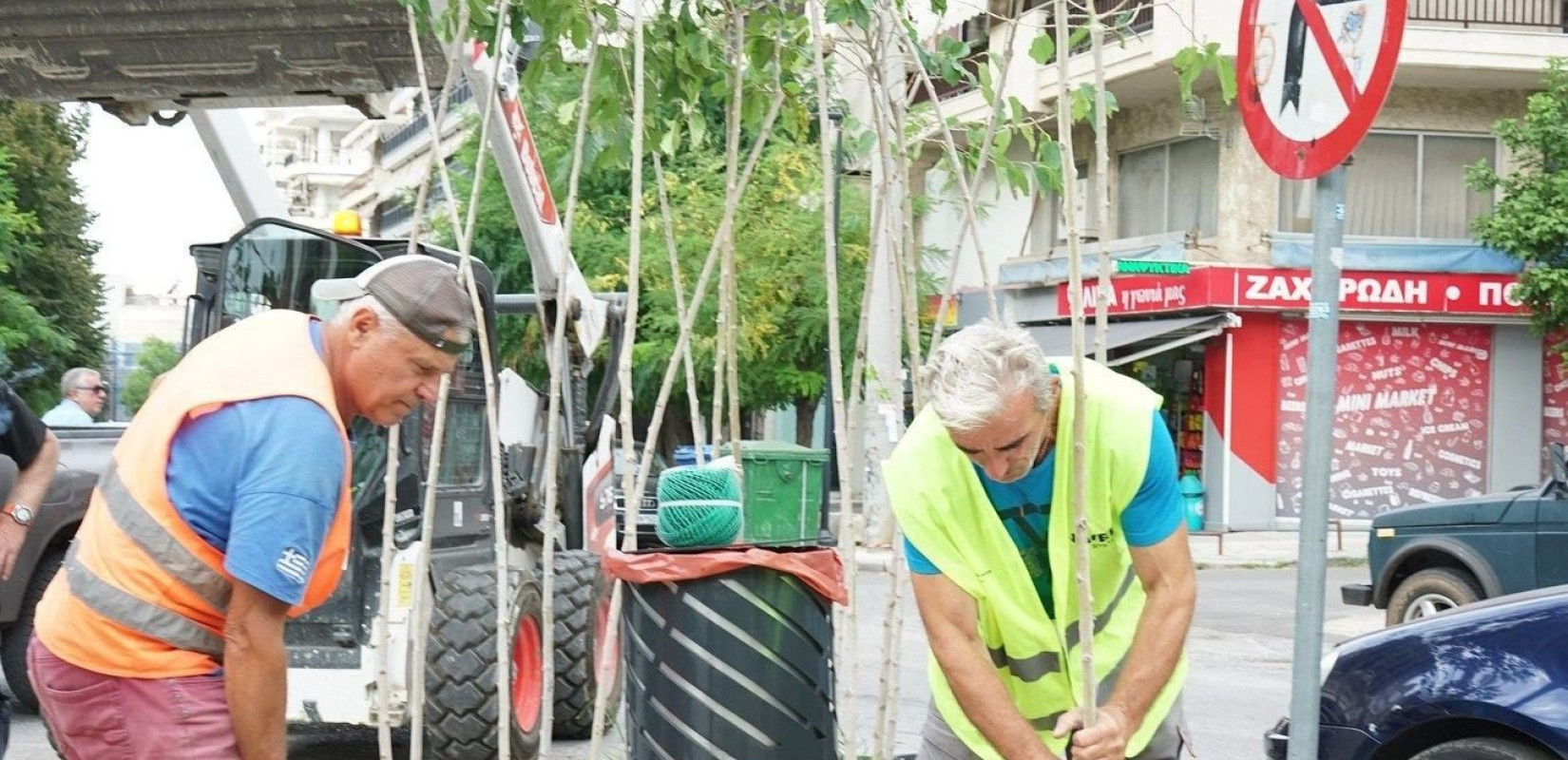 Θεσσαλονίκη: Δεντροφυτεύσεις στην Δ' Δημοτική Κοινότητα (φωτ.)