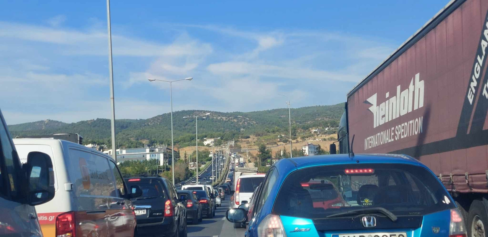 Θεσσαλονίκη - FlyOver: Από σήμερα αρχίζουν τα δύσκολα για τους οδηγούς - Δύο λωρίδες κυκλοφορίας στον Περιφερειακό