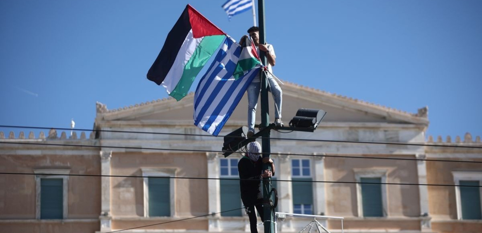 Παλαιστίνιος πρέσβης: Η Γάζα και όλος ο λαός σάς ευχαριστεί για την αλληλεγγύη και την ανθρωπιά σας (φωτ.)